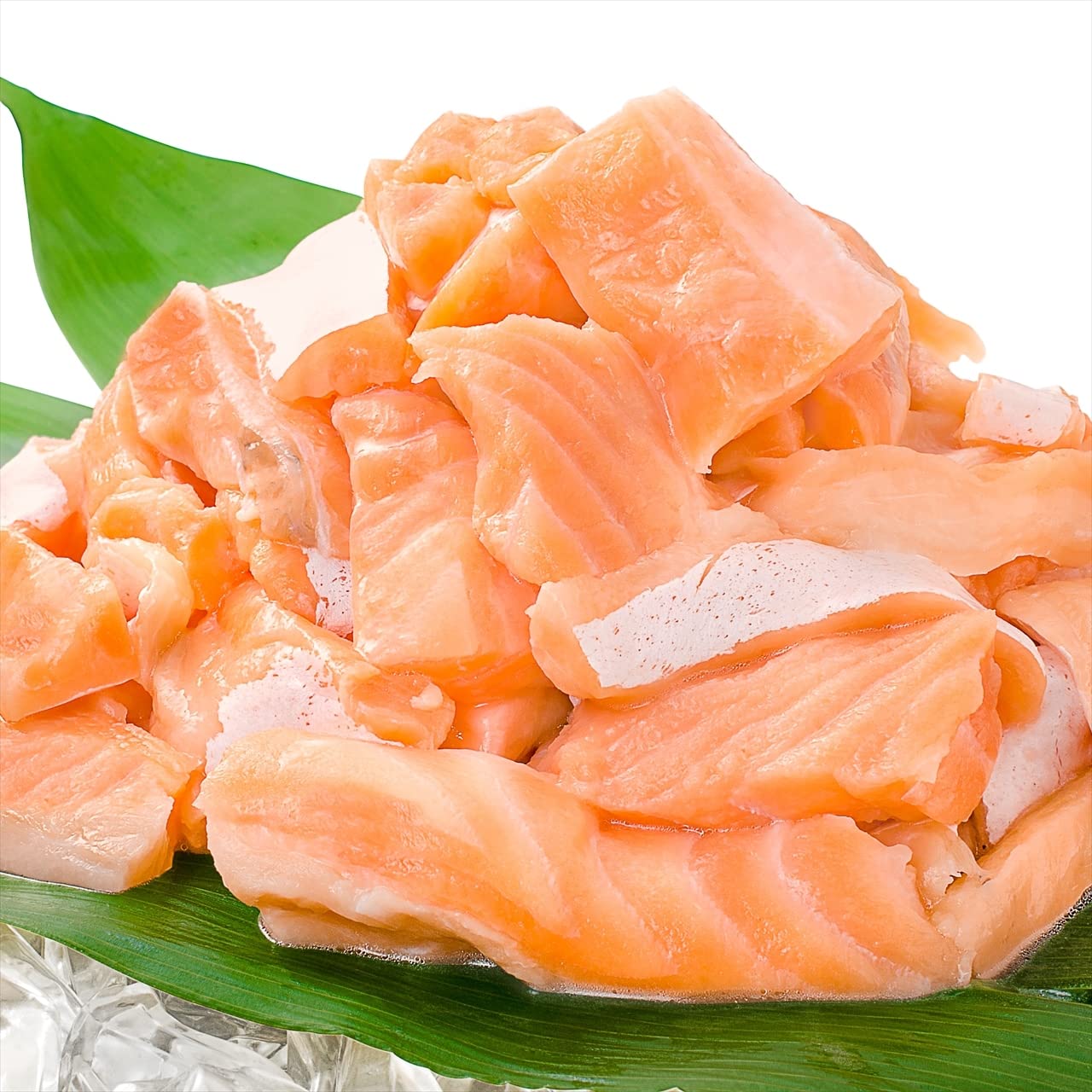 Amazon.co.jp: 訳あり サーモン 大トロハラス切り落とし500g 【訳